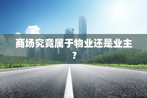商场究竟属于物业还是业主？