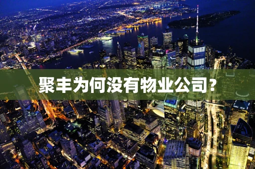 聚丰为何没有物业公司？
