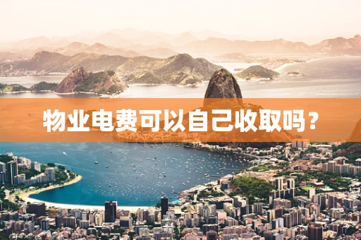 物业电费可以自己收取吗？