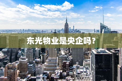东光物业是央企吗？