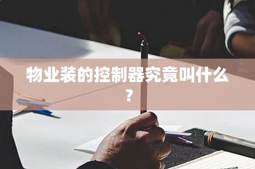 物业装的控制器究竟叫什么？