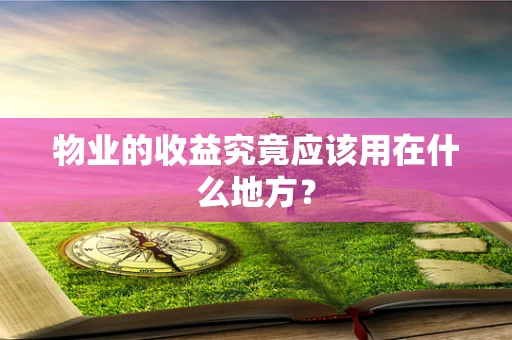 物业的收益究竟应该用在什么地方？