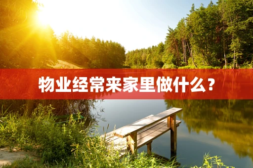 物业经常来家里做什么？