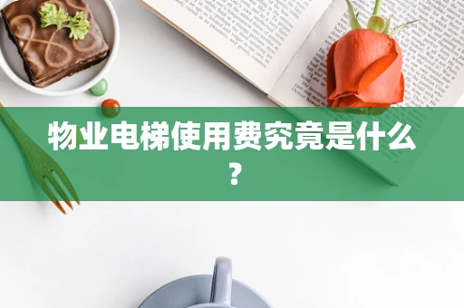 物业电梯使用费究竟是什么？