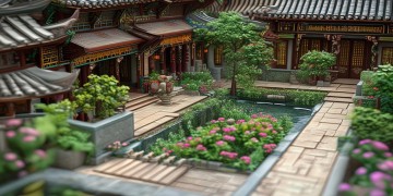 同盛里面有物业吗？