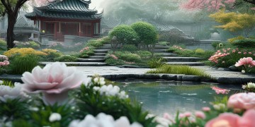 桃源花园物业管事吗？