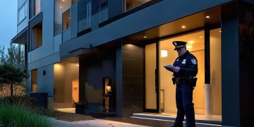 物业给警察开门合法吗？